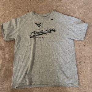 Nike Gray West Virginia Mountaineers Tee